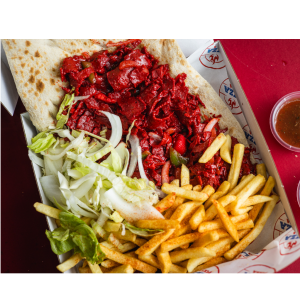 Turkish Naan Kebab