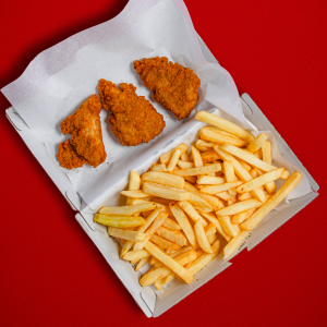 3 Chicken Strips Box Meal