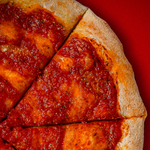 Garlic Bread with Pizza Sauce