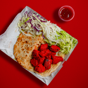 Chicken Tikka Naan Kebab