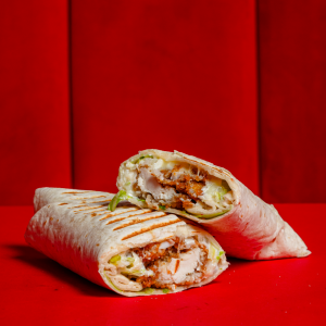 Chicken wrap meal